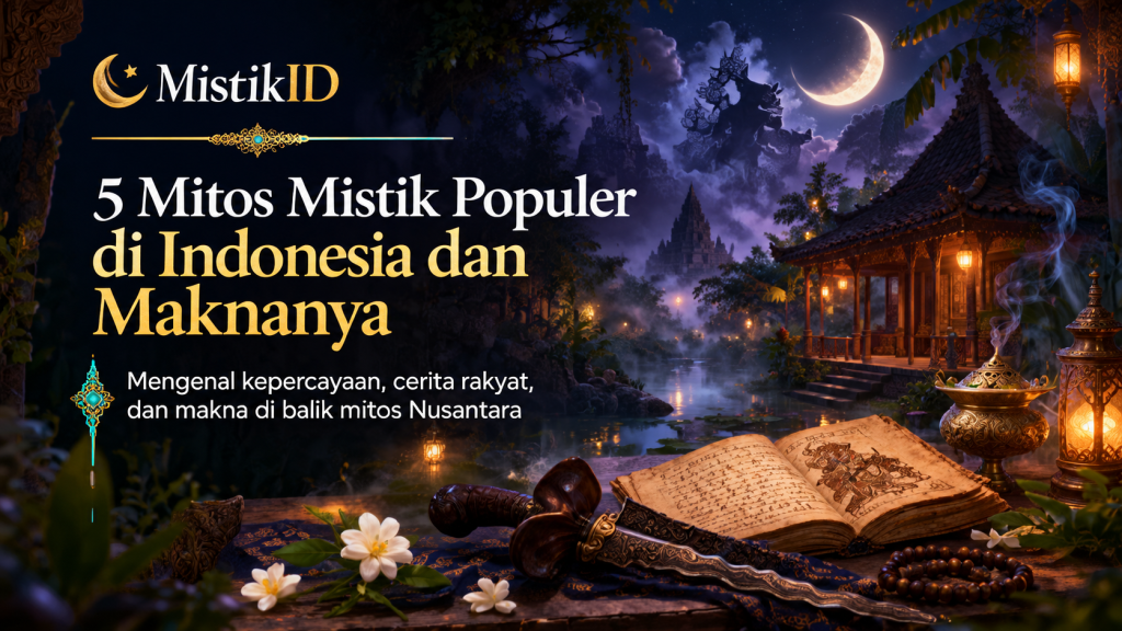 5 Mitos Mistik Populer di Indonesia dan Maknanya
