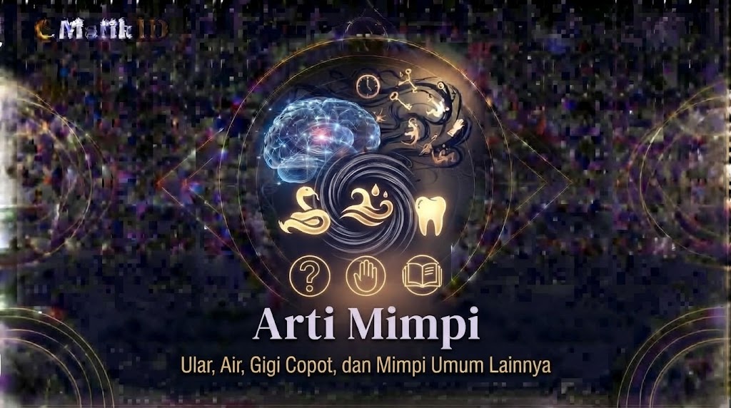 Arti Mimpi Ular, Air, Gigi Copot, dan Mimpi Umum Lainnya