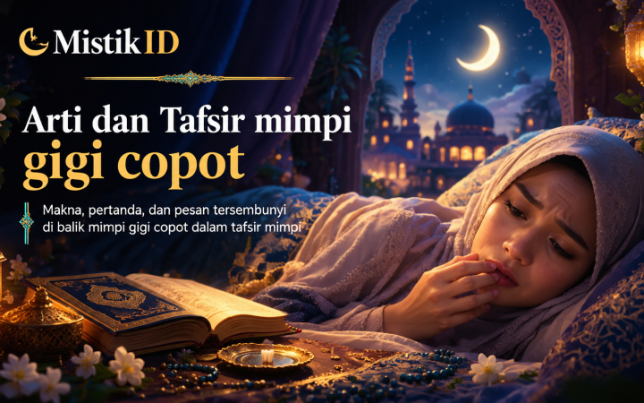 Arti dan Tafsir Mimpi Gigi Copot