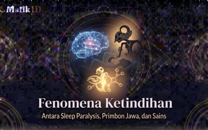 Fenomena Ketindihan Antara Sleep Paralysis, Primbon Jawa, dan Sains