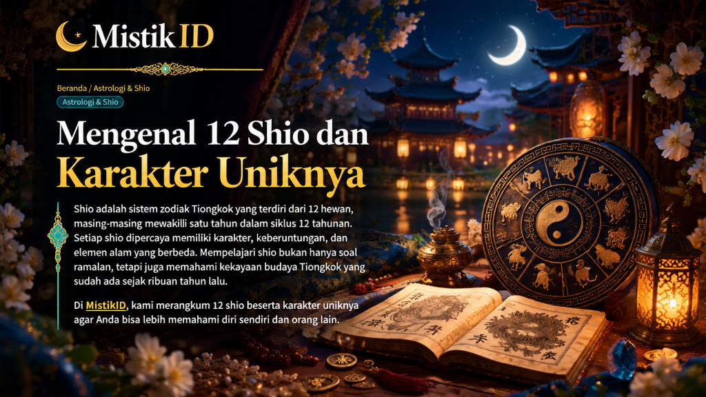 Mengenal 12 Shio dan Karakter Uniknya