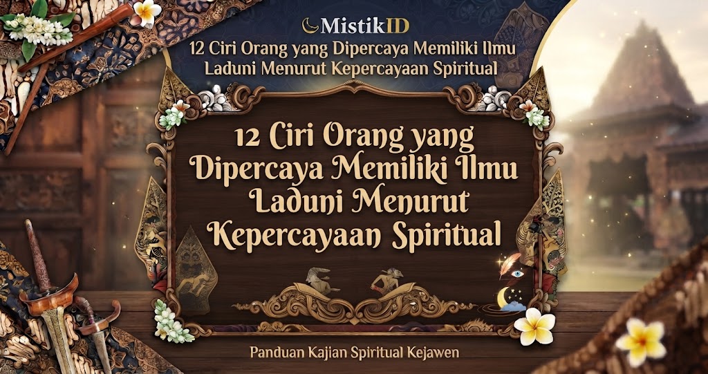 12 Ciri Orang yang Dipercaya Memiliki Ilmu Laduni Menurut Kepercayaan Spiritual